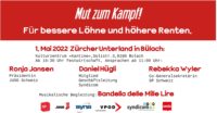 1. Mai Feier 2022 in Bülach